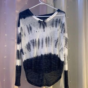 Tie dye long sleeve